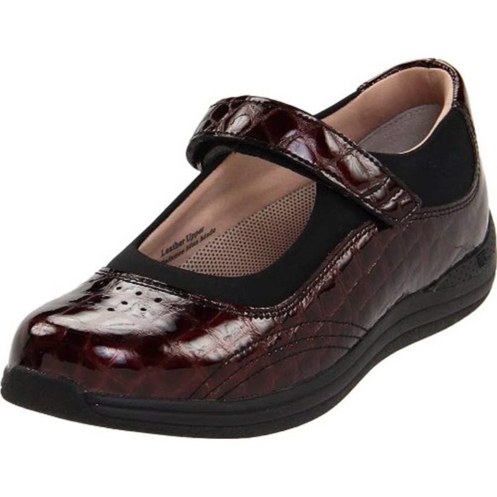 Drew Rose Mary Jane Velco Strap Shoes